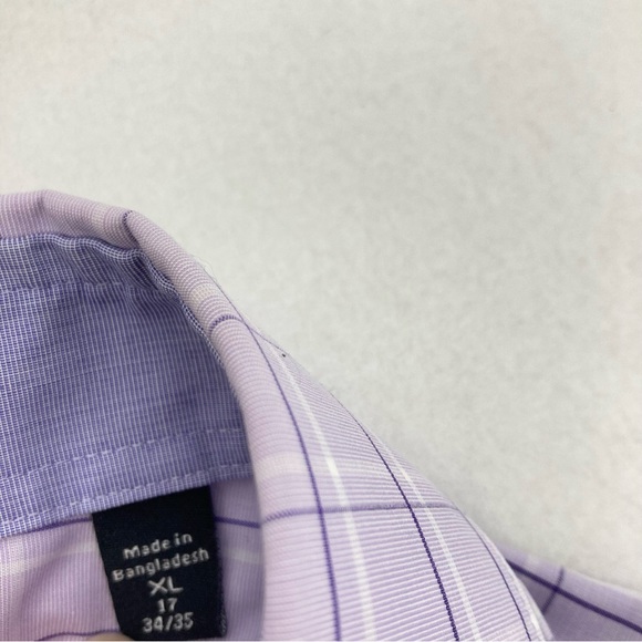 ❤️‍🔥 (5/$20) Calvin Klein Slim Fit Non-Iron Button Down Shirt Size XL - Picture 6 of 7